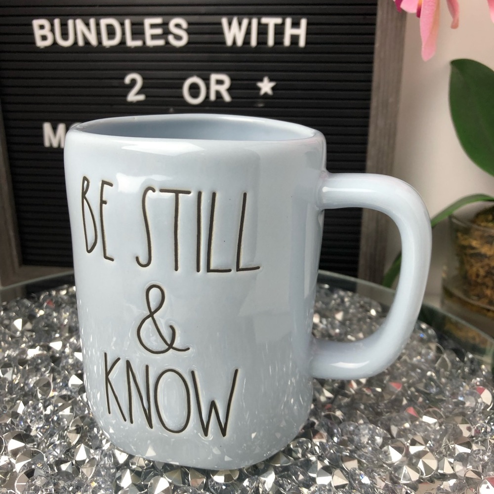 🙏🏼 New Rae Dunn BE STILL AND KNOW mug - Picture 2 of 10